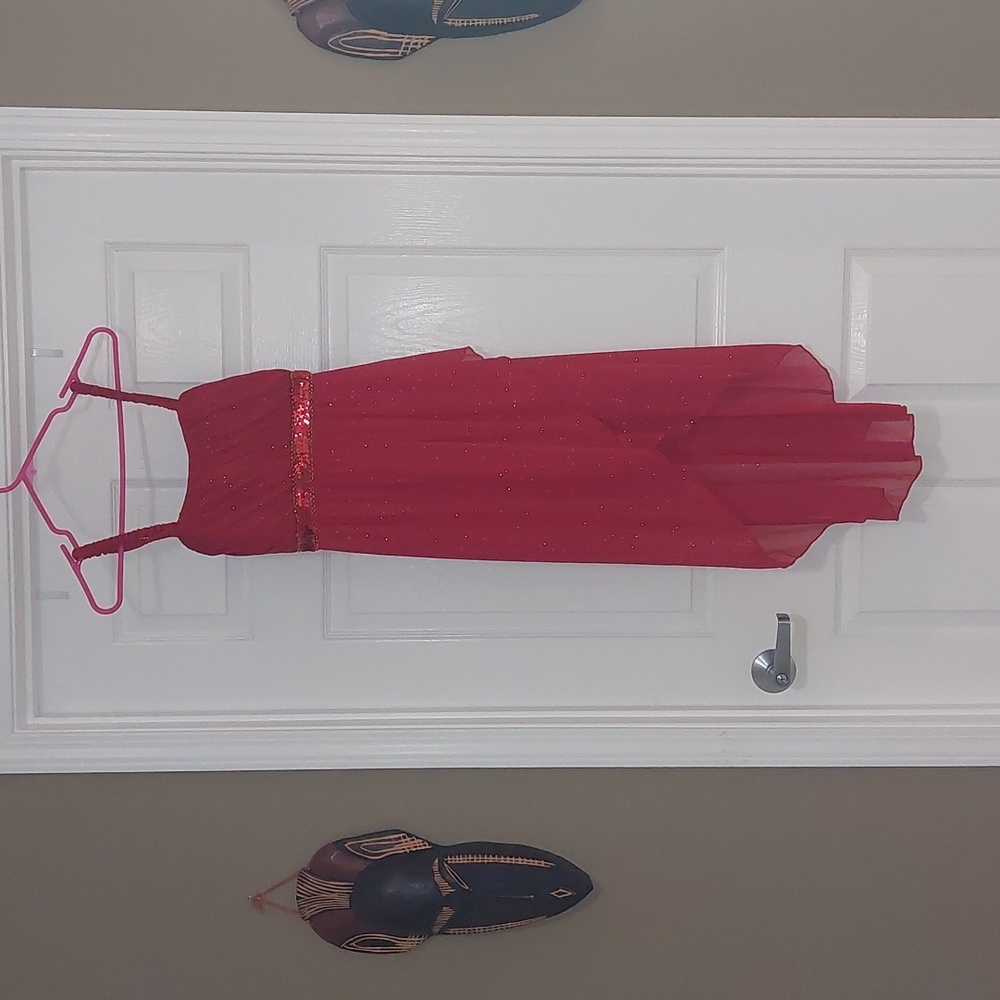 Womens red dress